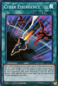 Cyber ​​Emergency [GEIM-EN042] Super Rare 