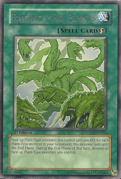 Raging Mad Plants [SOVR-EN060] Rare 