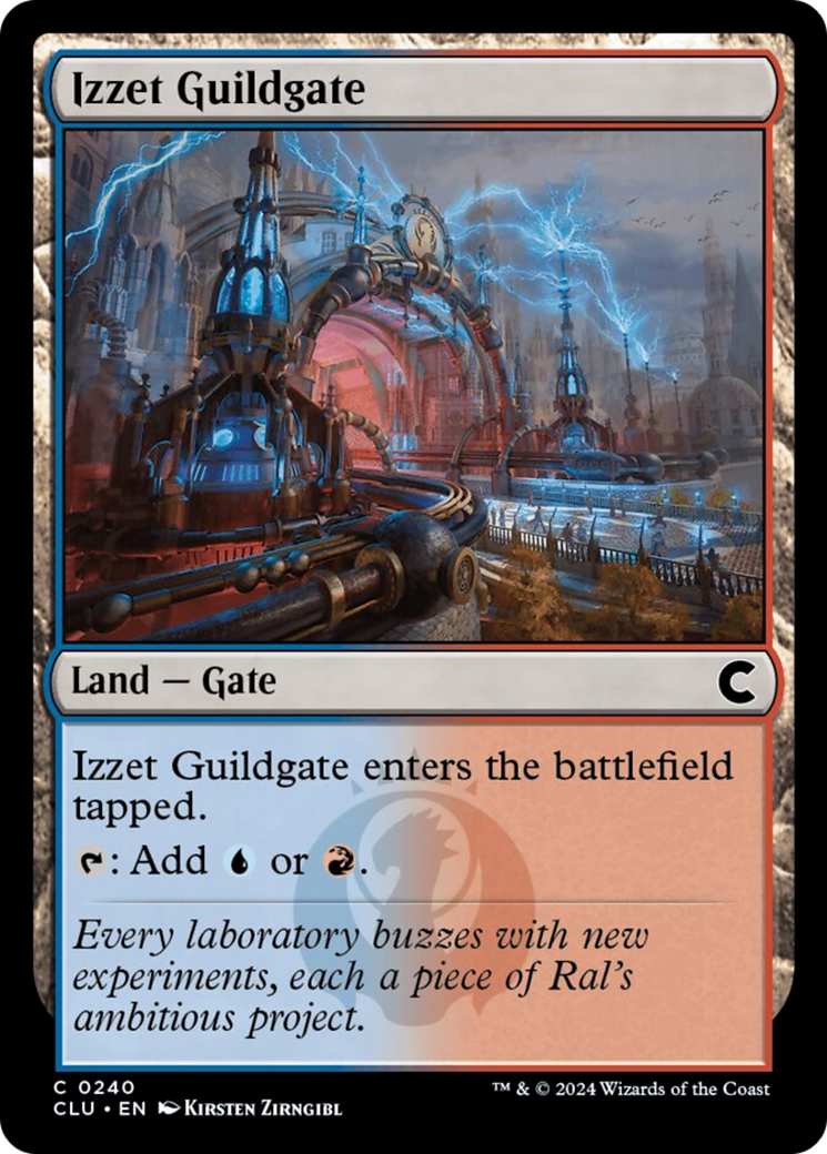 Izzet Guildgate [Ravnica: Clue Edition] 