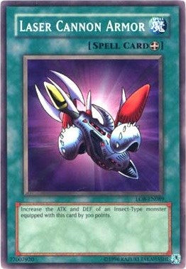 Laser Cannon Armor [LOB-EN089] Common 