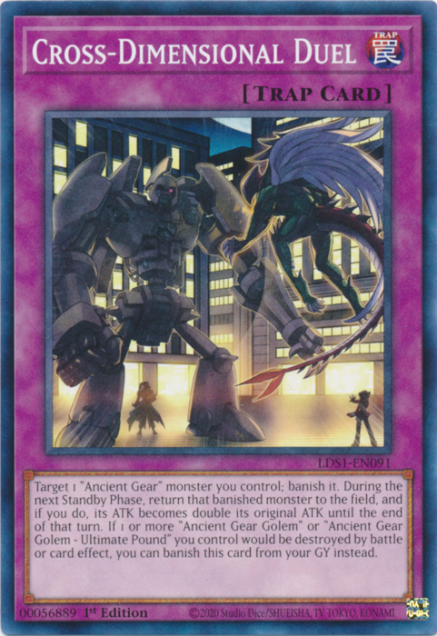 Cross-Dimensional Duel [LDS1-EN091] Common 