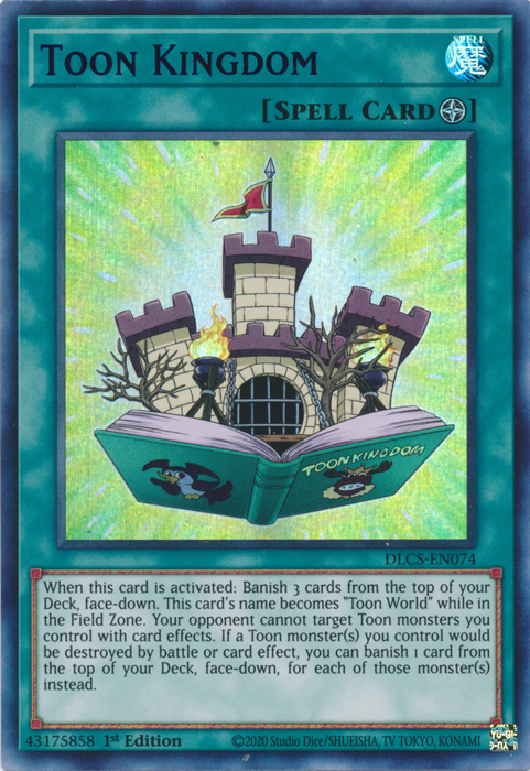 Toon Kingdom (Blue) [DLCS-EN074] Ultra Rare 