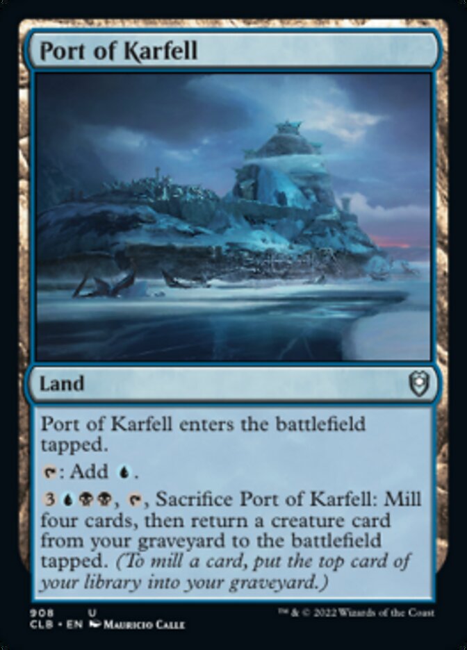 Port of Karfell [Commander Legends: Battle for Baldur's Gate] 