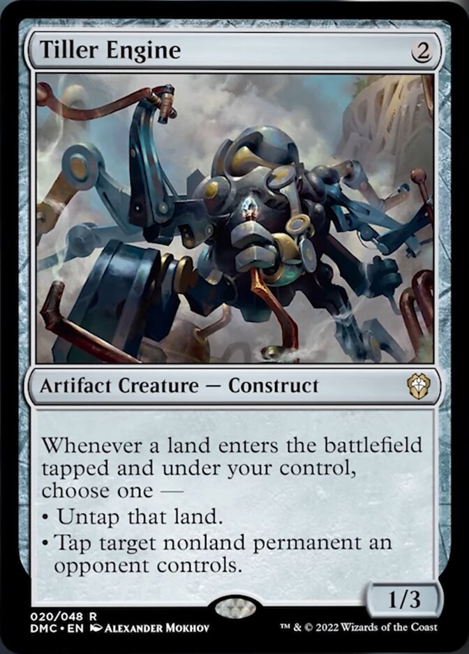 Tiller Engine [Dominaria United Commander] 