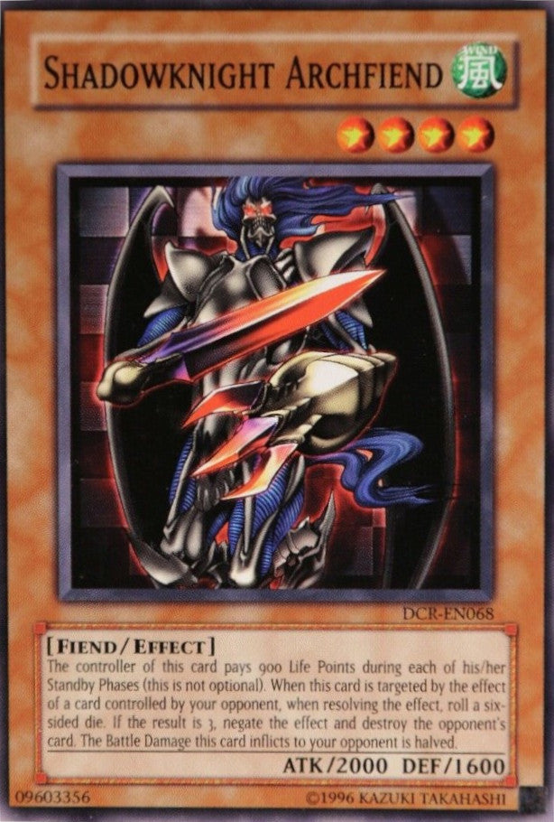 Shadowknight Archfiend [DCR-EN068] Common 