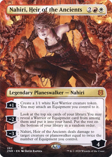 Nahiri, Heir of the Ancients (Borderless) [Zendikar Rising] 