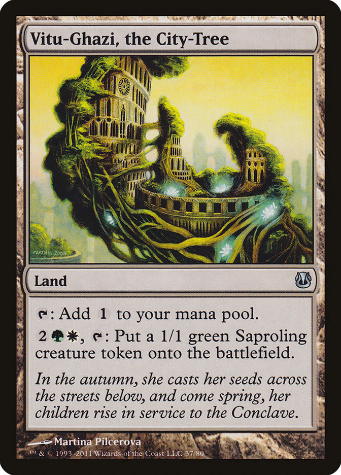 Vitu-Ghazi, the City-Tree [Duel Decks: Ajani vs. Nicol Bolas] 