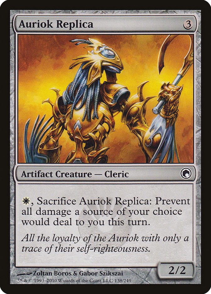 Auriok Replica [Scars of Mirrodin] 