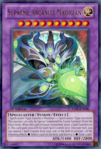 Supreme Arcanite Magician [STBL-EN038] Ultra Rare 