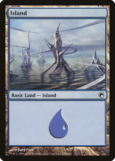 Island (236) [Scars of Mirrodin] 