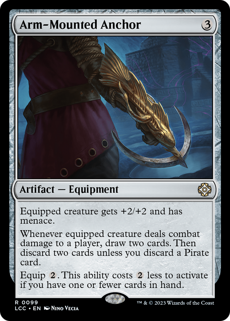 Arm-Mounted Anchor [The Lost Caverns of Ixalan Commander] 