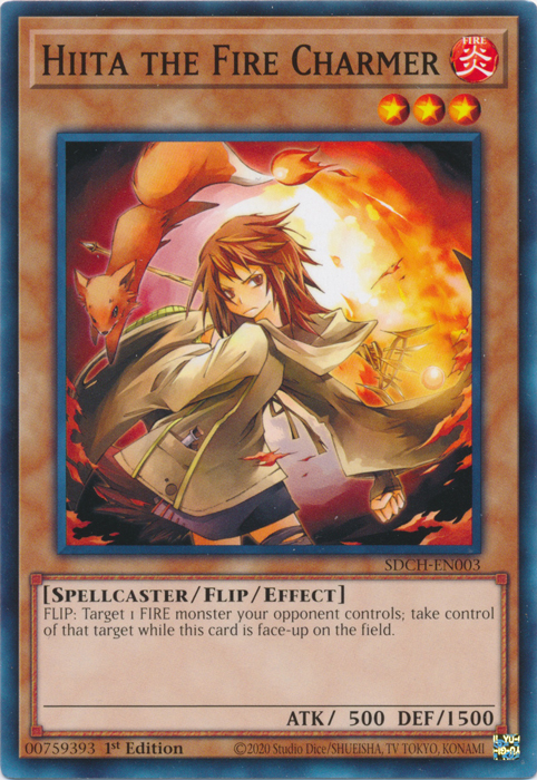 Hiita the Fire Charmer [SDCH-EN003] Common 