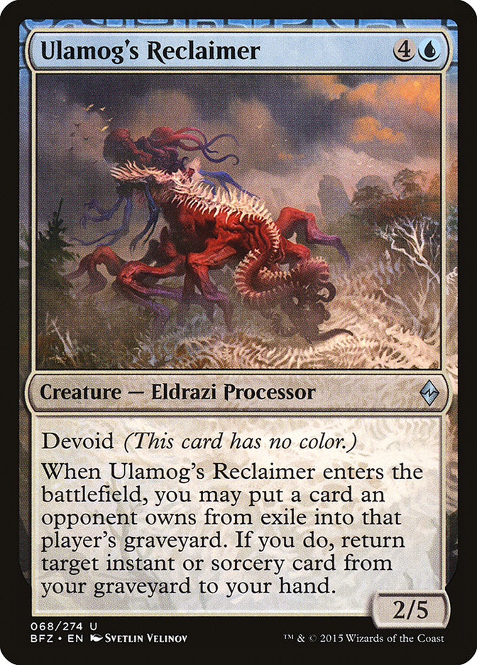 Ulamog's Reclaimer [Battle for Zendikar] 