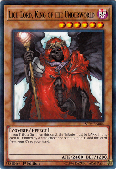 Lich Lord, King of the Underworld [SR06-EN005] Common 