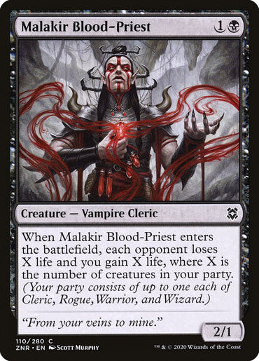 Malakir Blood-Priest [Zendikar Rising] 