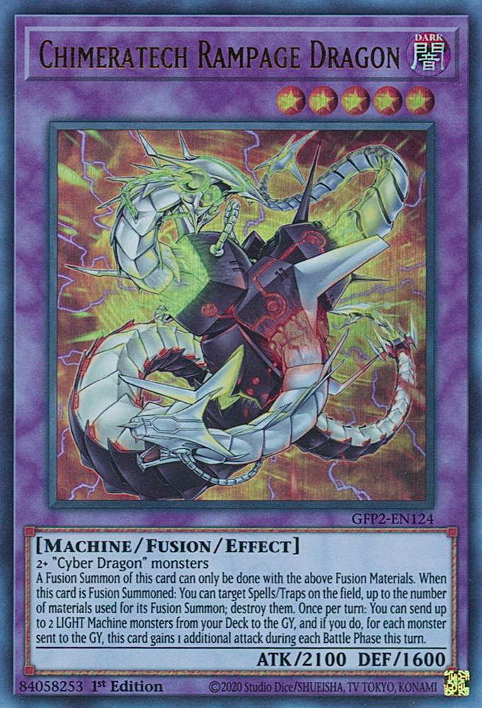 Chimeratech Rampage Dragon [GFP2-EN124] Ultra Rare 