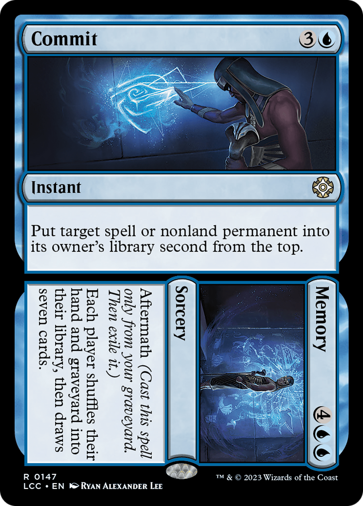 Commit // Memory [The Lost Caverns of Ixalan Commander] 