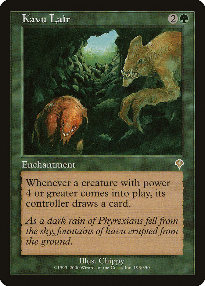 Kavu Lair [Invasion] 
