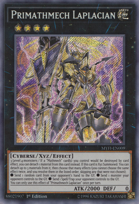 Primathmech Laplacian [MYFI-EN009] Secret Rare 