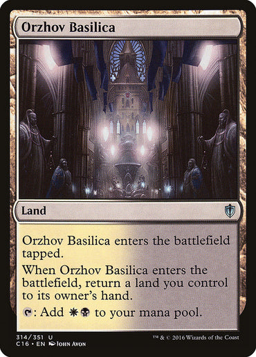 Orzhov Basilica [Commander 2016] 