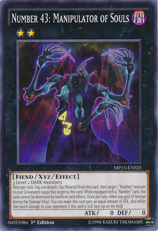 Number 43: Manipulator of Souls [MP15-EN025] Common 