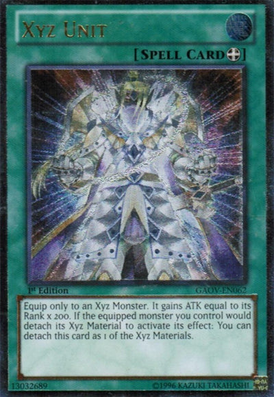 Xyz Unit [GAOV-EN062] Ultimate Rare 