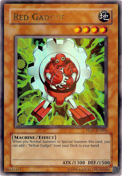 Red Gadget [HL07-EN004] Parallel Rare 