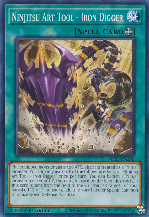 Ninjitsu Art Tool - Iron Digger [MP23-EN202] Common 