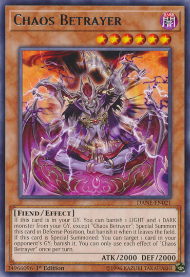 Chaos Betrayer [DANE-EN021] Rare 