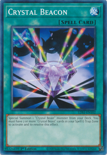 Crystal Beacon [LDS1-EN102] Common 