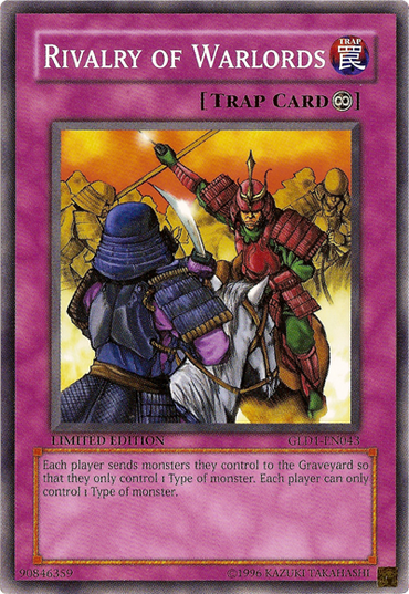Rivalry of Warlords [GLD1-EN043] Common 
