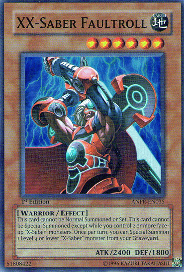 XX-Saber Faultroll [ANPR-EN035] Super Rare 
