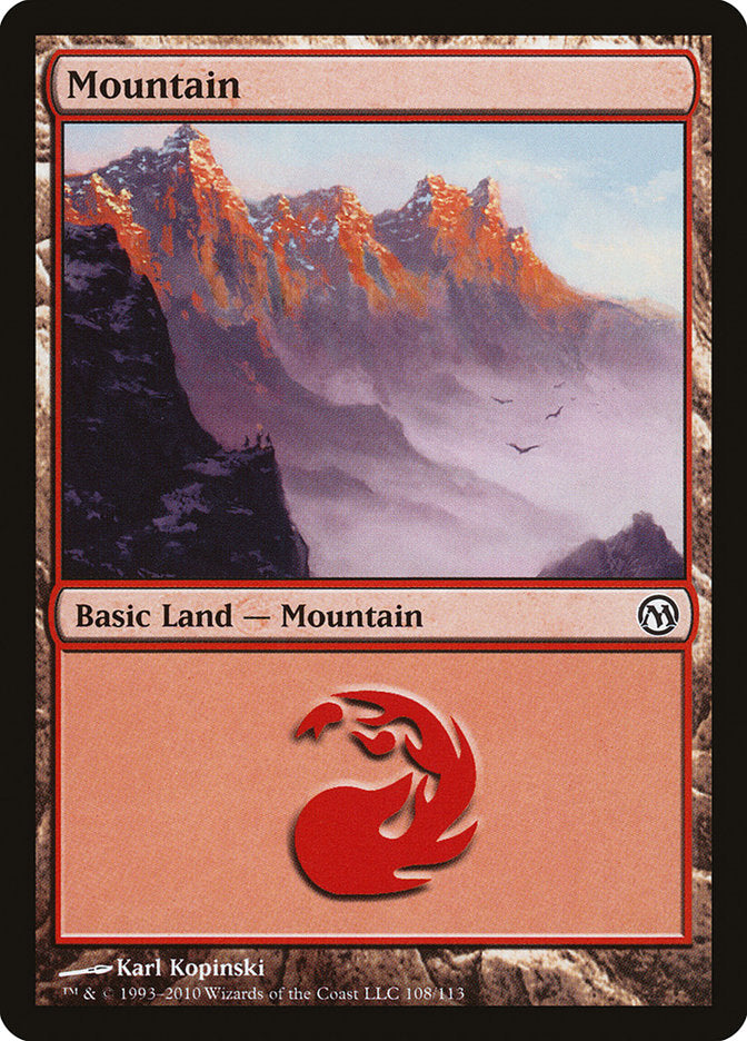 Mountain (108) [Duels of the Planeswalkers] 