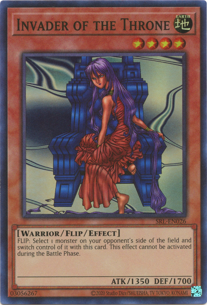 Invader of the Throne (25th Anniversary) [SRL-EN026] Super Rare 