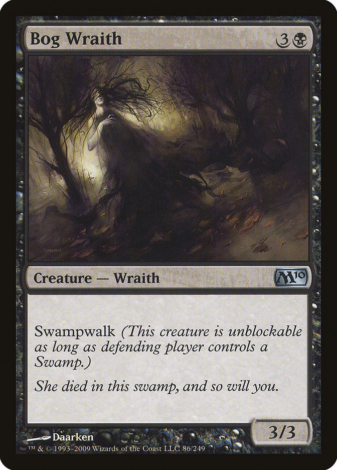 Bog Wraith [Magic 2010] 