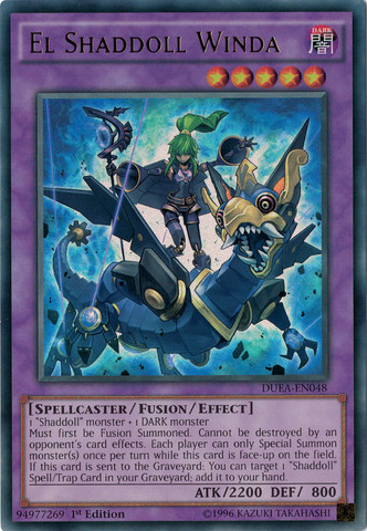The Shaddoll Winda [DUEA-EN048] Ultra Rare 