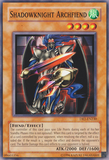 Shadowknight Archfiend [DR1-EN230] Common 