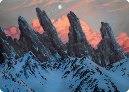 Mountain (275) Art Card [Dungeons & Dragons: Adventures in the Forgotten Realms Art Series] 