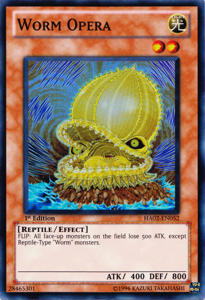 Worm Opera [HA02-EN052] Super Rare 