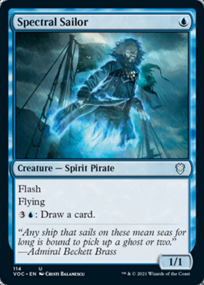 Spectral Sailor [Innistrad: Crimson Vow Commander] 