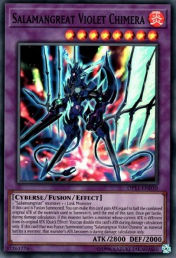 Salamangreat Violet Chimera [OP11-EN010] Super Rare 