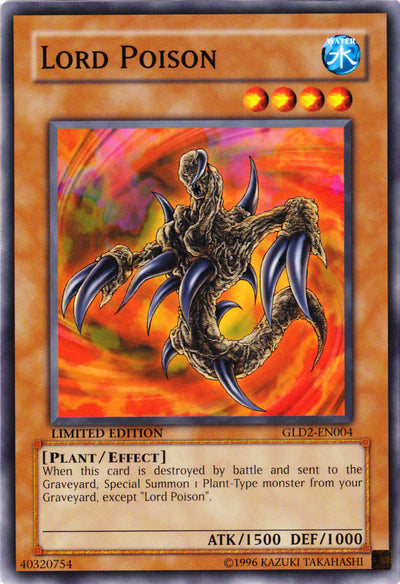 Lord Poison [GLD2-EN004] Common 