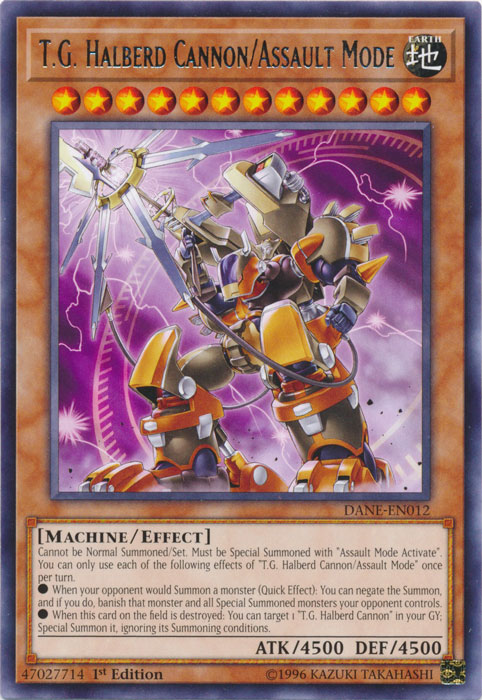 TG Halberd Cannon/Assault Mode [DANE-EN012] Rare 