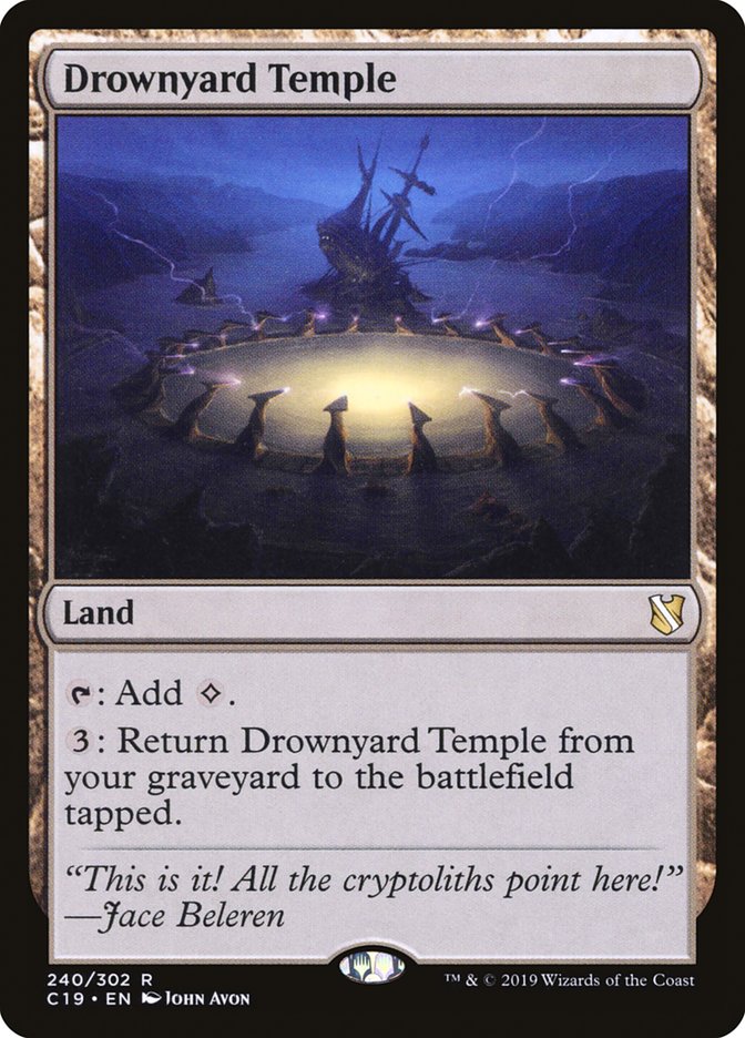 Drownyard Temple [Commander 2019] 