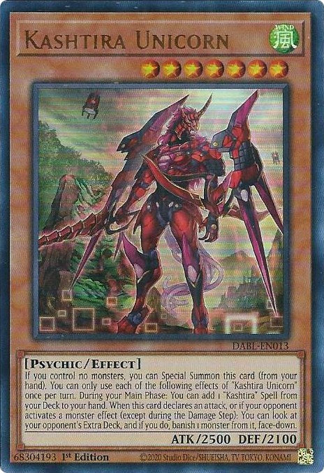 Kashtira Unicorn [DABL-EN013] Ultra Rare 