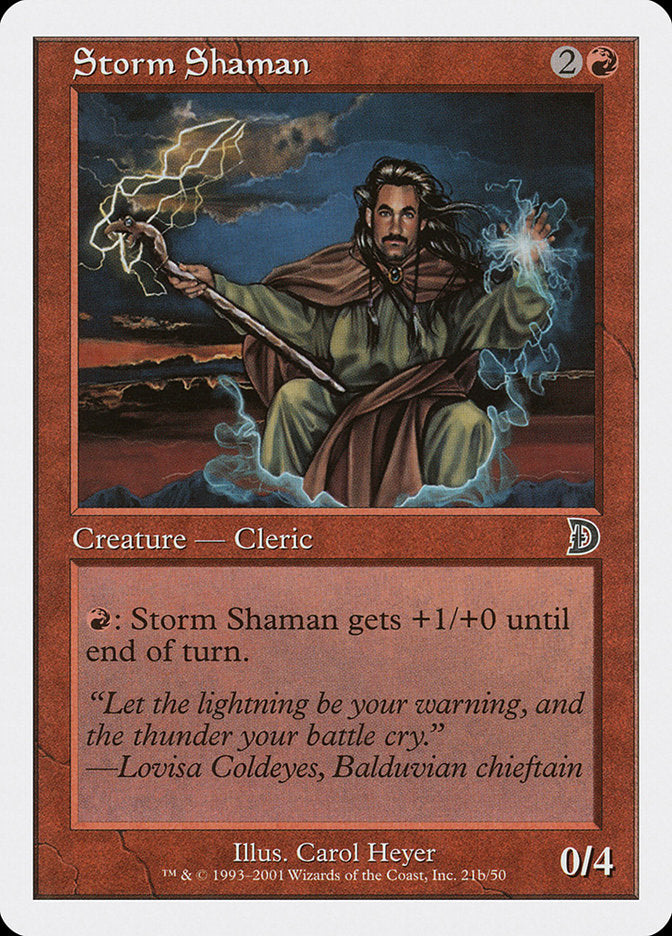 Storm Shaman (Male) [Deckmasters] 