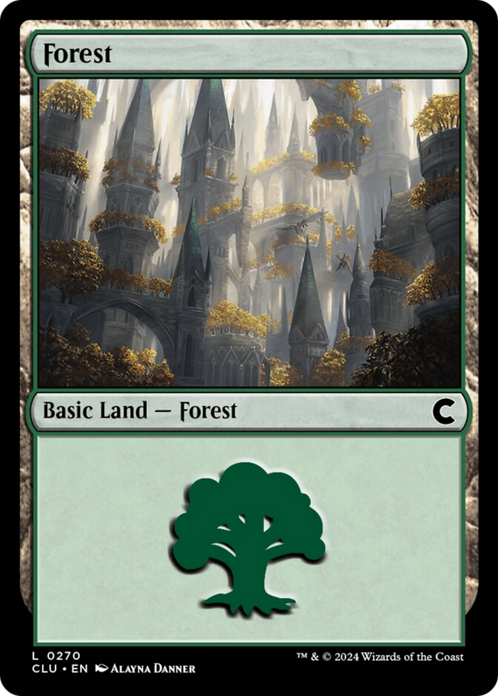 Forest (0270) [Ravnica: Clue Edition] 