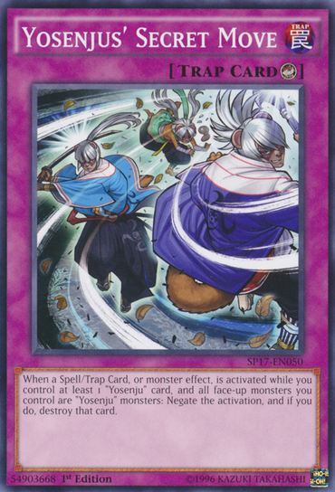 Yosenjus' Secret Move [SP17-EN050] Common 
