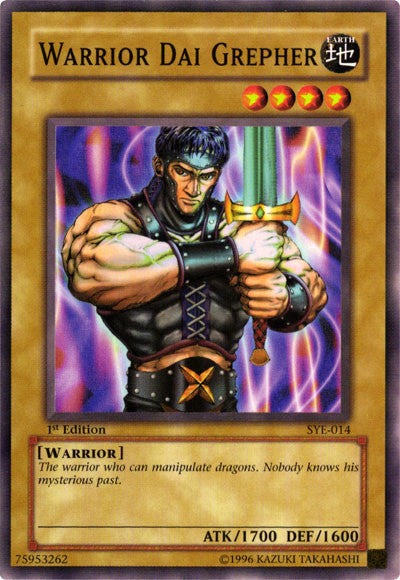 Warrior Dai Grepher [SYE-014] Common 
