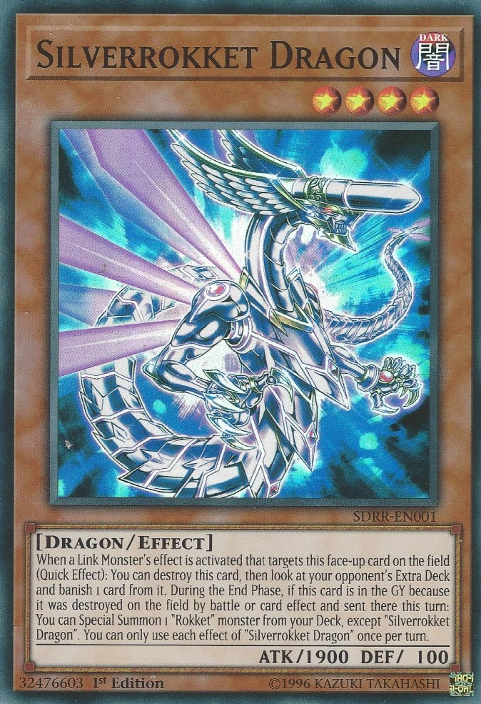 Silverrokket Dragon [SDRR-EN001] Super Rare 